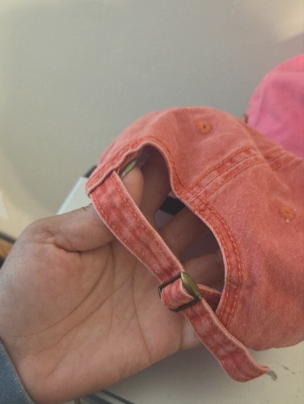 Distressed Baseball Cap - C.C. - Picture 5 of 5